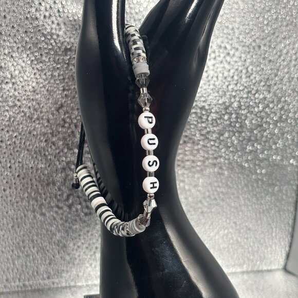 Handmade Affirmation Bracelet - Size 8 - Picture 3 of 3